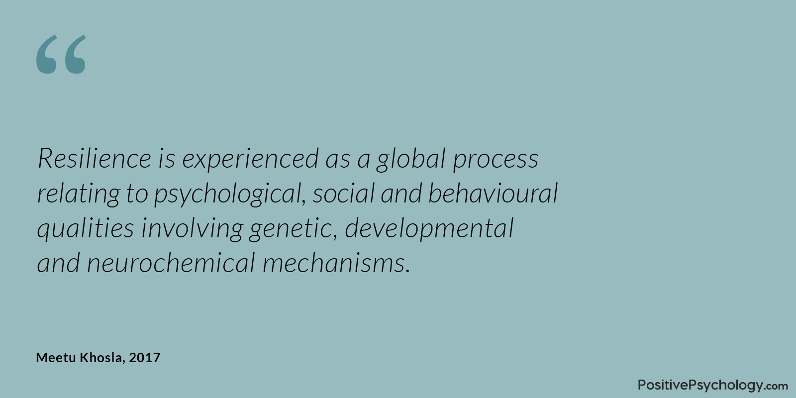 Khosla Resilience Global Process Quote