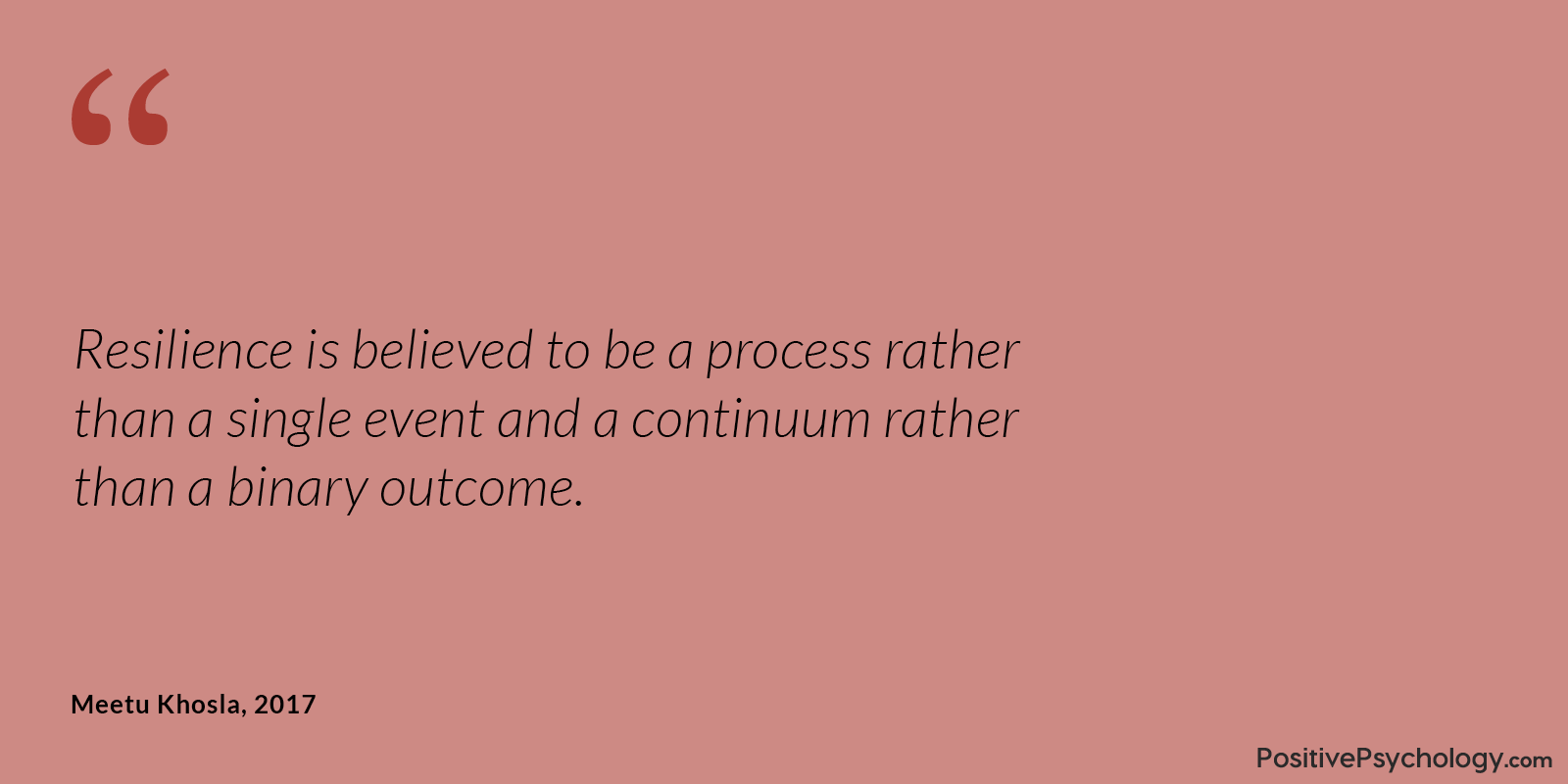 Khosla Resilience Process and Continuum Quote