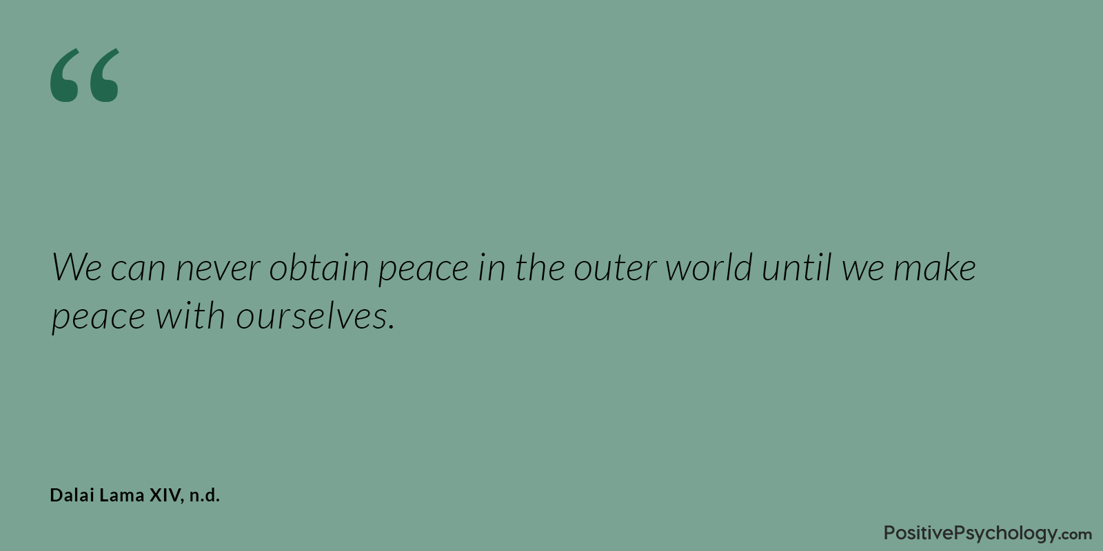 Obtain Peace