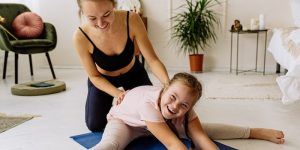 Teaching yoga to children