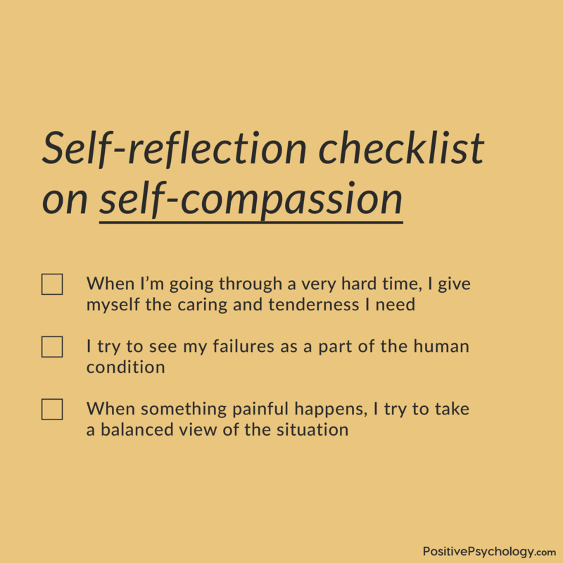 Self-compassion scale