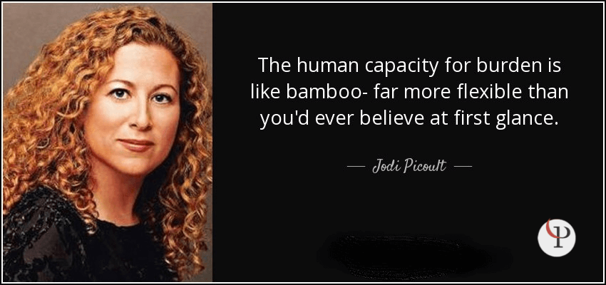 Jodi Picoult Quote on Resilience