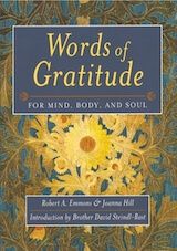 Words of Gratitude for Mind, Body, and Soul by Robert Emmons and Joanna Hill