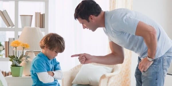 father and kid - examples positive punishment