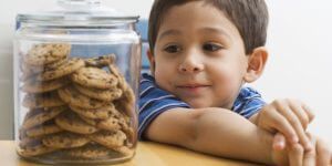 kid with cookies - self-regulation children 