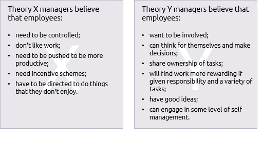 Theory X & Y
